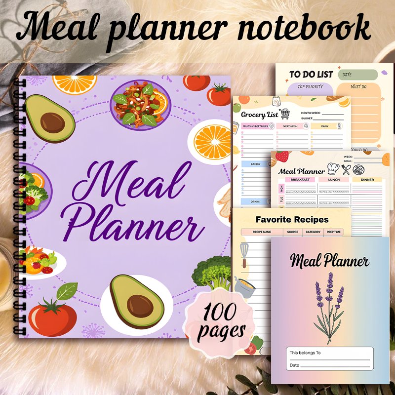 Планировщик питания, планировщ – обзор и цена Meal Prep Weekly