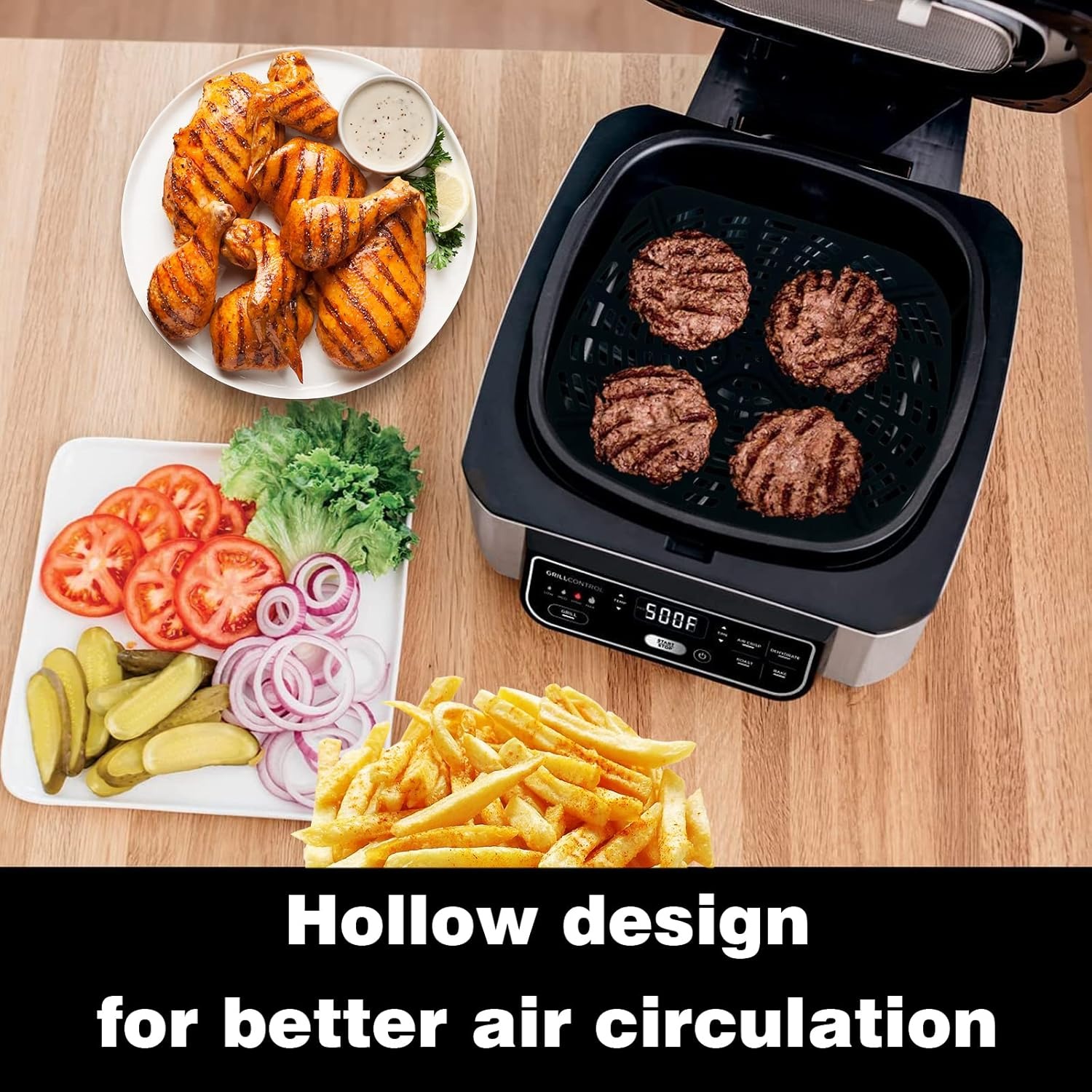 Набор многоразовых силиконовых – обзор и цена Ninja Air Fryer Af300